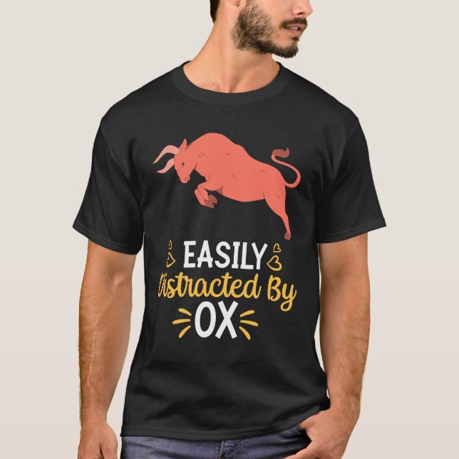 Lättspridd av Ox T Shirt (Framsida)