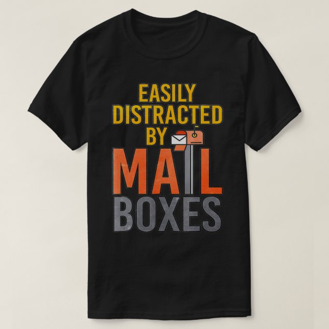 Lättspridd av postlådor t shirt (Design framsida)