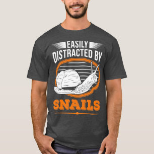Lättspridd av Sniglar Snigel T Shirt
