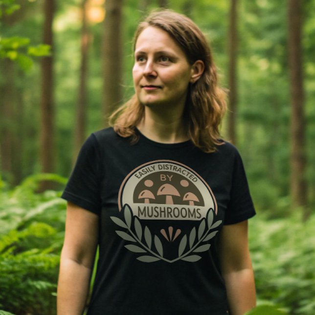 Lättspridd av svampar Fungi Fanatic T Shirt (Skapare uppladdad)