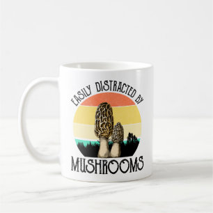 Lättspridd av svampar (Morel) Kaffemugg