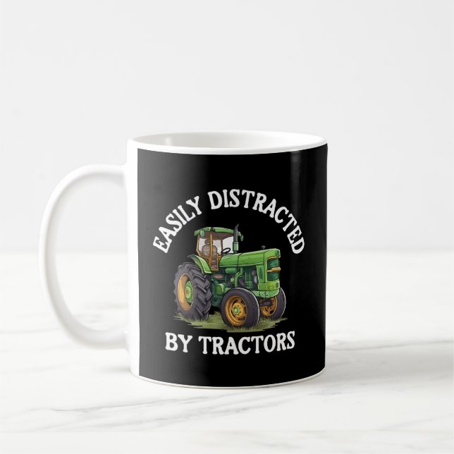 Lättspridd av traktorer kaffemugg (Vänster)