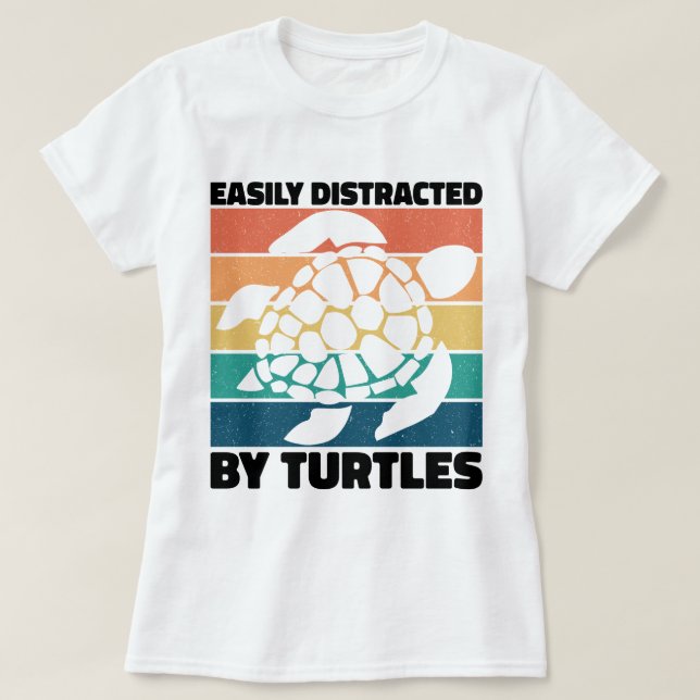 Lättspridd av Turtles Funny Amphibian-Coolan T Shirt (Design framsida)