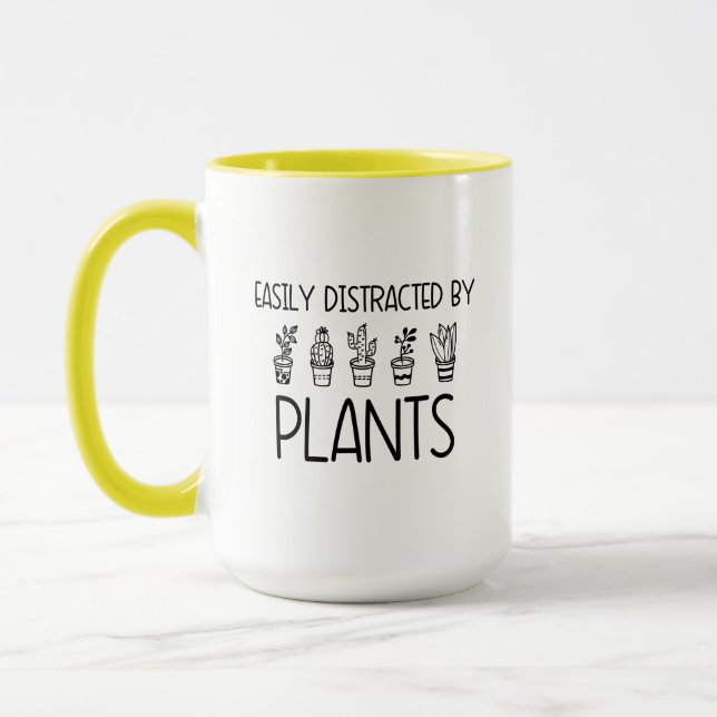 Lättspridd av växter Mugg-kaffe Tea Kopp (Vänster)
