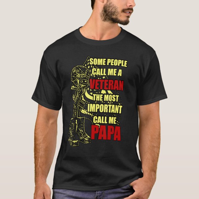 Lättspridd av Veteran Geef T Shirt (Framsida)