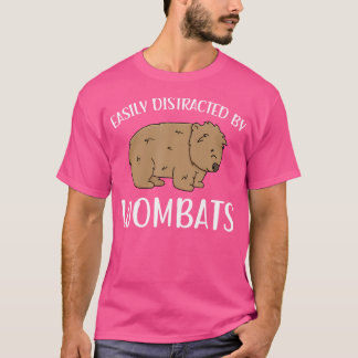 Lättspridd av Wombats Funny Wombat Älskare T Shirt