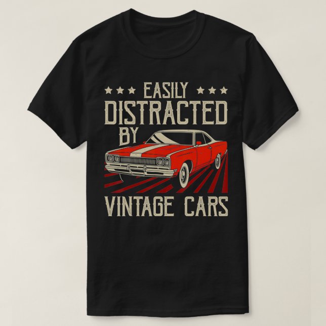 Lättspridd efter Vintagens underliga klassiska mus T Shirt (Design framsida)