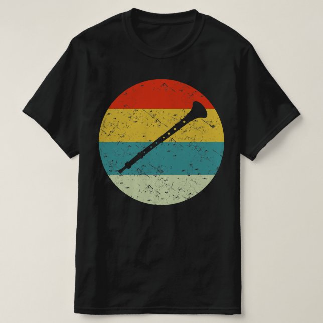 Lättstyrd vintage silhouette 70s t shirt (Design framsida)