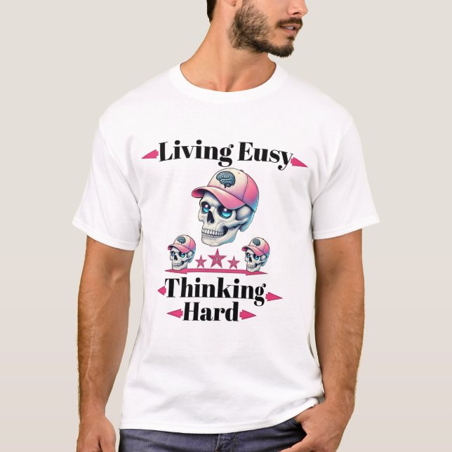 Lätttänkande, hårt skal t shirt (Framsida)
