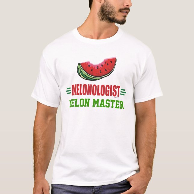 Lättvattenmeloner T Shirt (Framsida)
