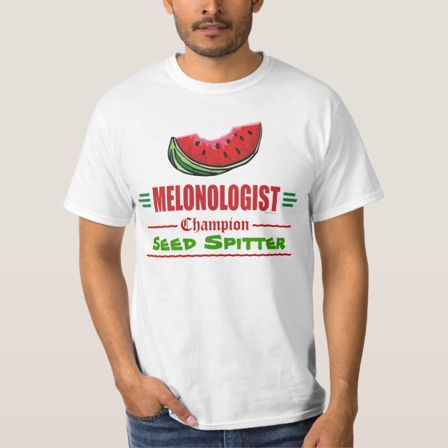 Lättvattenmeloner T-shirt (Framsida)