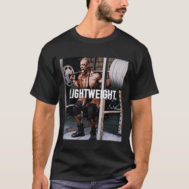Lättvikt Ronnie Coleman vintage T Shirt (Framsida)