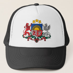 latvia emblem keps