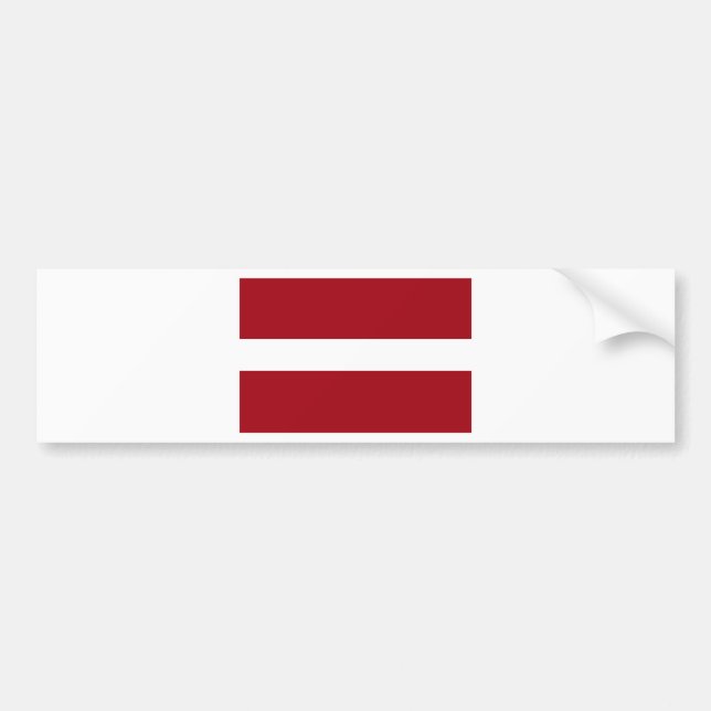 latvia flagga bildekal (Framsidan)