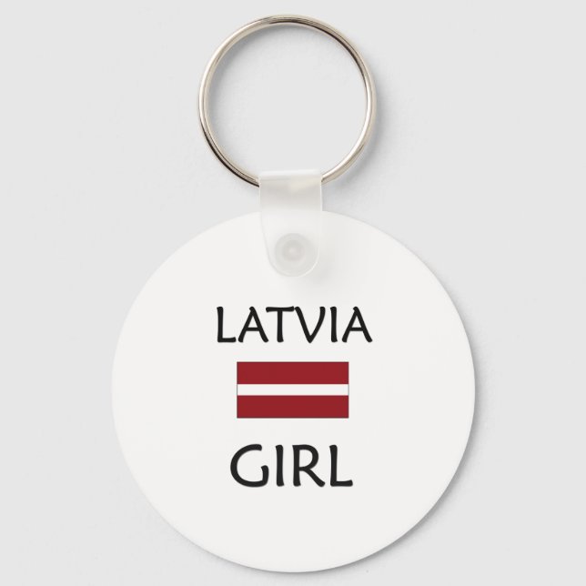 LATVIA GIRL NYCKELRING (Framsida)