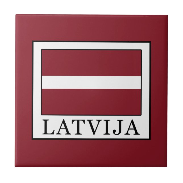 Latvija Kakelplatta (Framsidan)