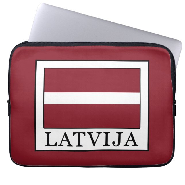 Latvija Laptop Fodral (Framsidan)