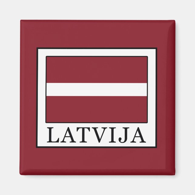 Latvija Magnet (Framsidan)