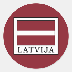 Latvija Runt Klistermärke
