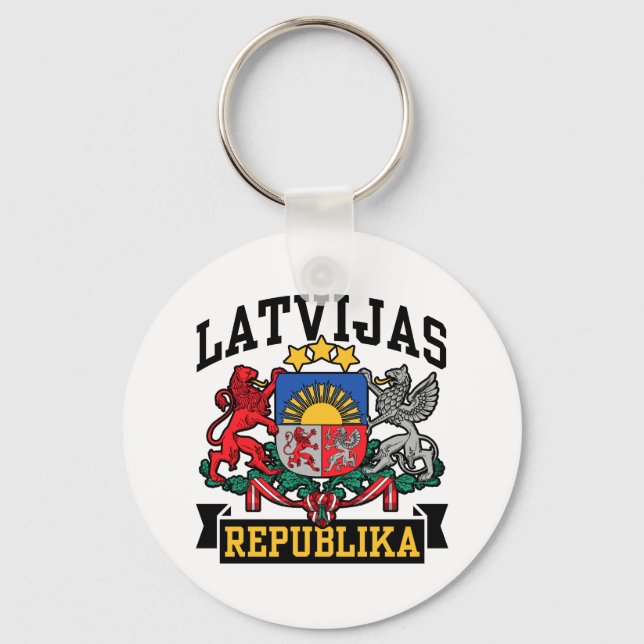 Latvijas Republika Nyckelring (Framsida)