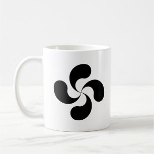 Lauburu-symbol Kaffemugg