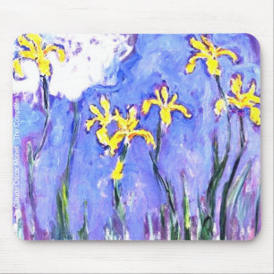 laudeMonet gula Irises Musmatta