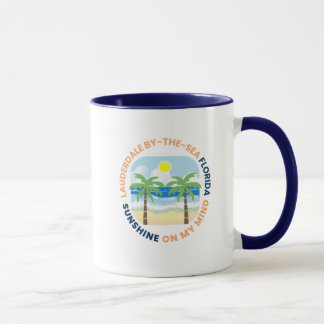 Lauderdale By-The-Sea Kaffe Mugg