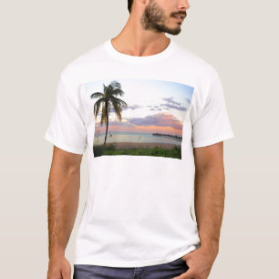 Lauderdale-vid--Hav Florida solnedgång Tee