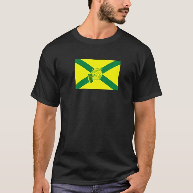 Lauderhill Florida Flag   T Shirt (Framsida)