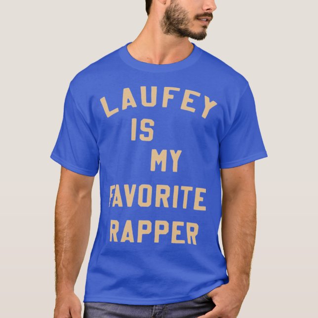 Laufey är min favoritrapper skjorta Favoritrapper T Shirt (Framsida)