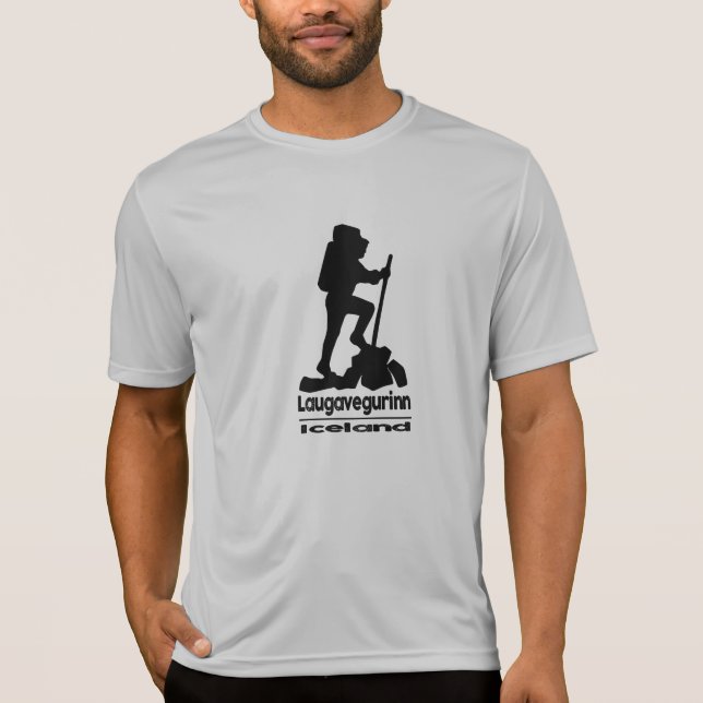 Laugavegurinn Trail - Island - T-shirt (Framsida)