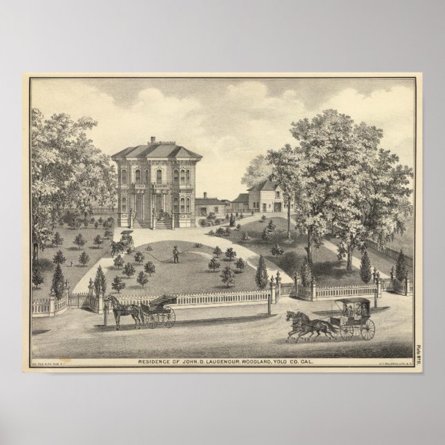 Laugenour home, Woodland Poster (Framsidan)