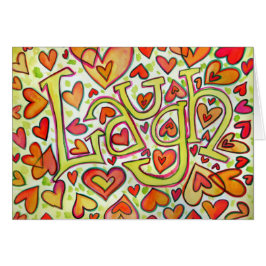 Laugh Card Hälsningskort