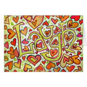 Laugh Card Hälsningskort