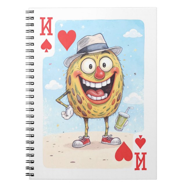 Laugh Deck Anteckningsbok (Framsidan)