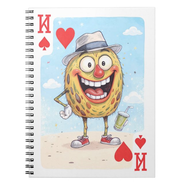 Laugh Deck Anteckningsbok (Framsidan)