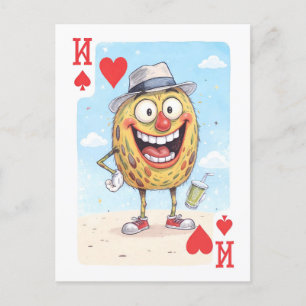 Laugh Deck Helg Vykort