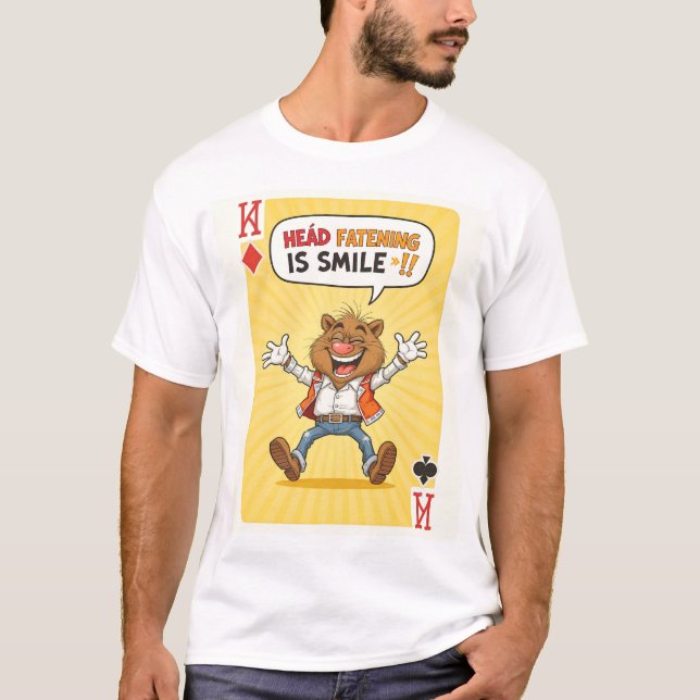 Laugh Deck T Shirt (Framsida)