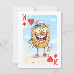 Laugh Deck Vykort