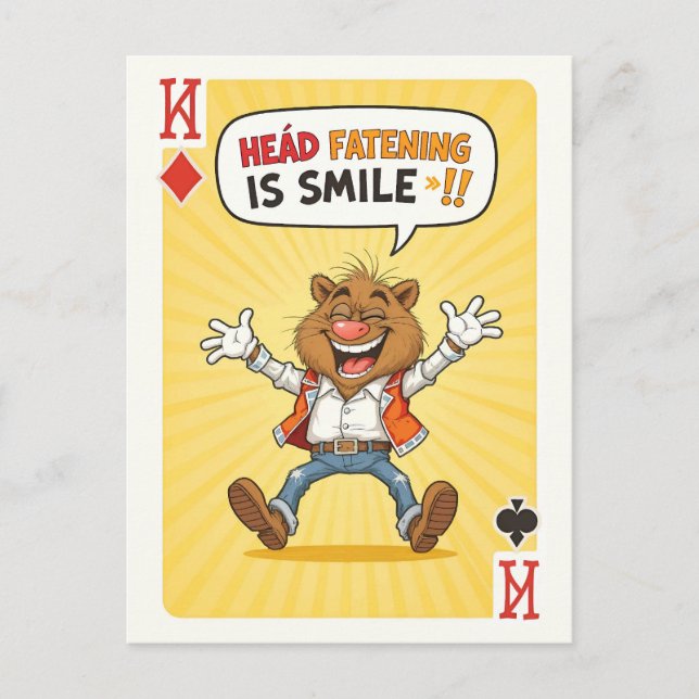 Laugh Deck Vykort (Framsida)