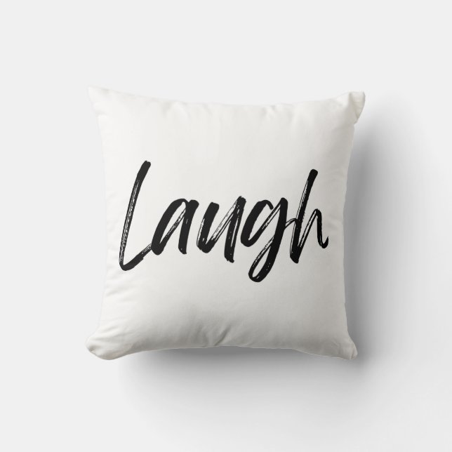 Laugh Dekorativ kudde (Framsida)