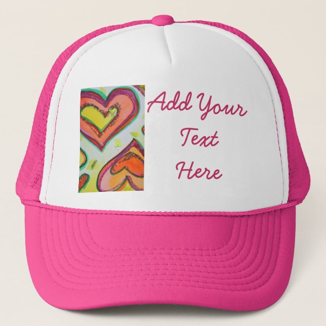 Laugh Hearts Cap Keps (Framsida)