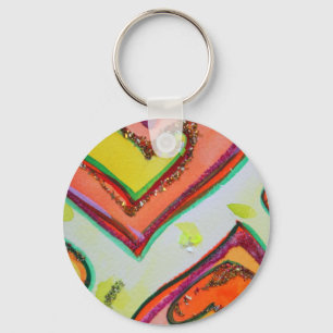 Laugh Hearts Keychain Nyckelring