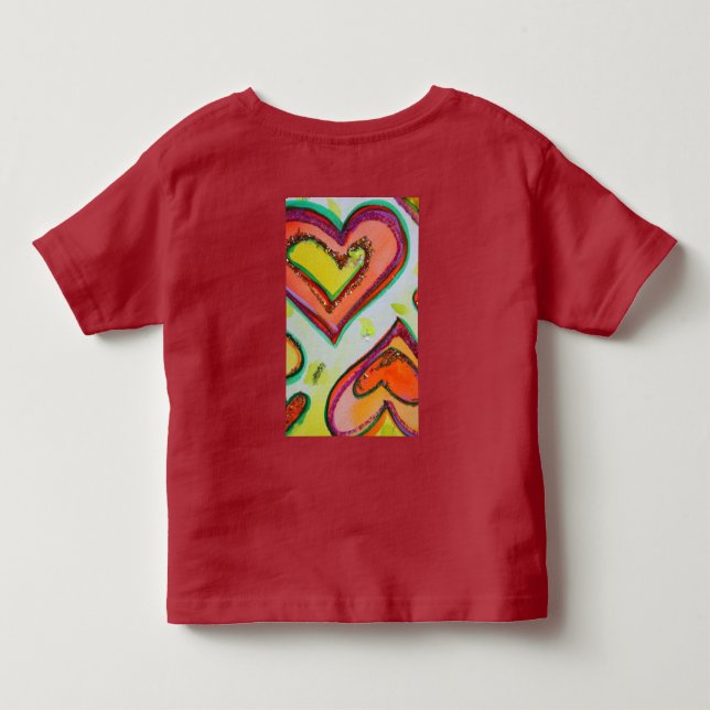 Laugh Hearts Shirt Tröja (Baksida)