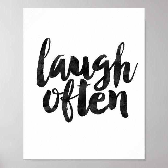 Laugh Often Poster (Framsidan)