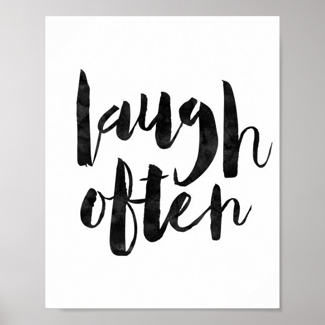 Laugh Often Poster (Framsidan)