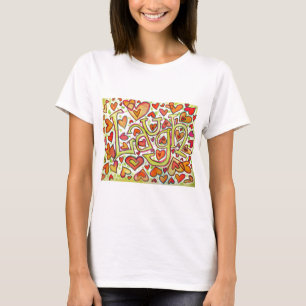 Laugh Ord Art Painting Tshirt Tee