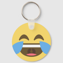 Laugh Out Emoji Nyckelring