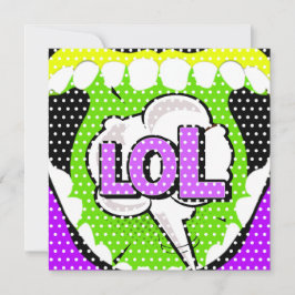 Laugh Out Loud Julkort