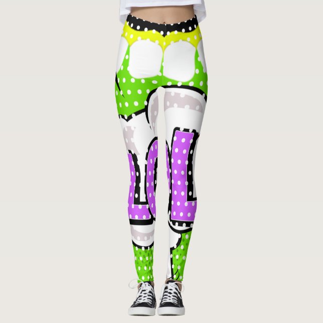 Laugh Out Loud Leggings (Framsida)